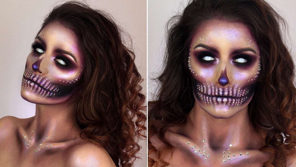 Glam Skull Make up Tutorial