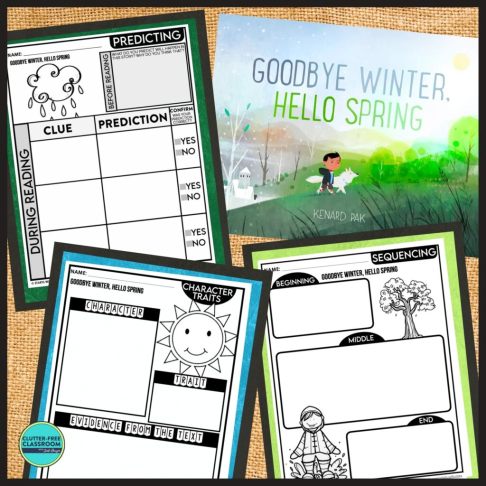 Goodbye Winter, Hello Spring Activities and Lesson Plans for