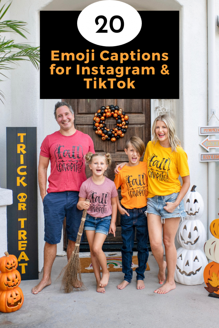 Halloween Emoji Captions for Instagram and TikTok