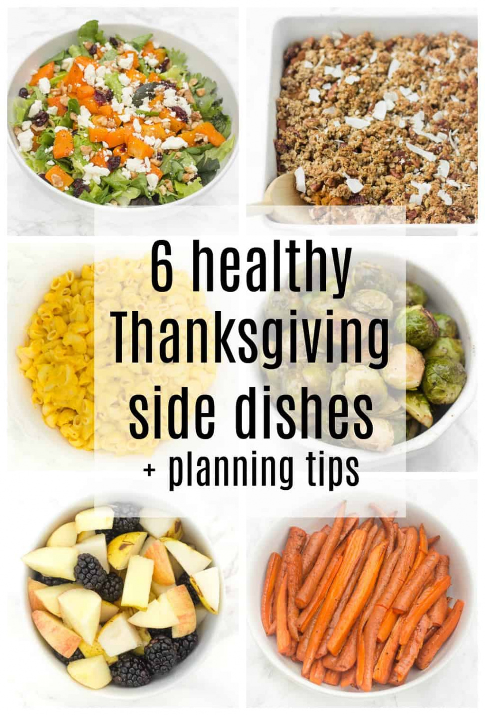 Healthy Thanksgiving Side Dishes + Tips - Healthy Liv