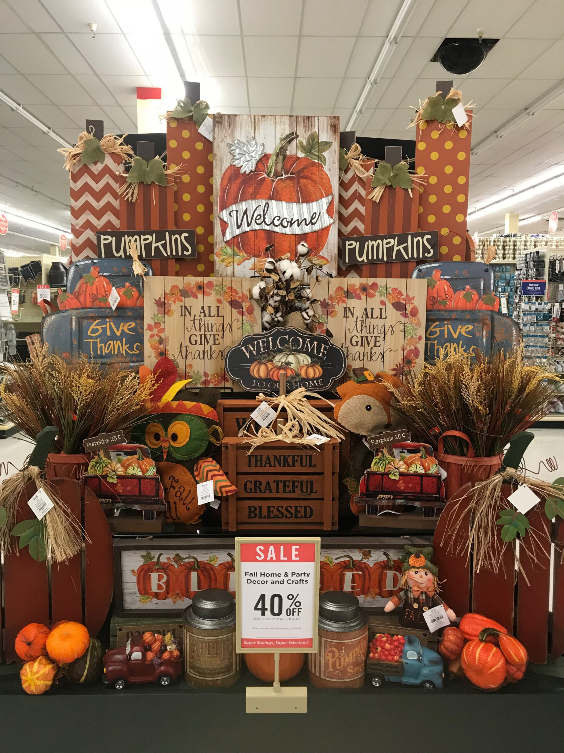 Hobby lobby  Hobby lobby decor, Hobby lobby fall, Fall wood crafts