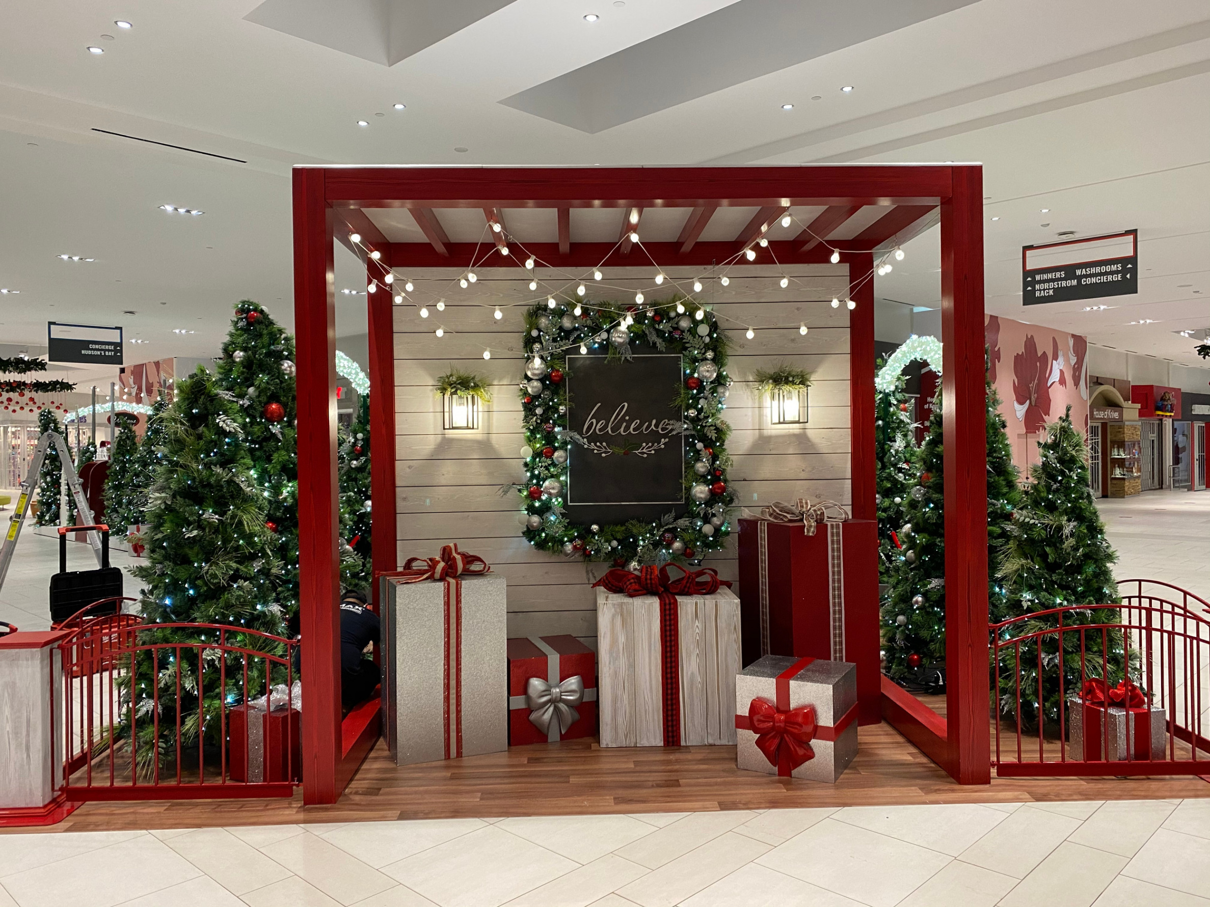 Holiday & Christmas Decor Installation for Malls  Reveal Events