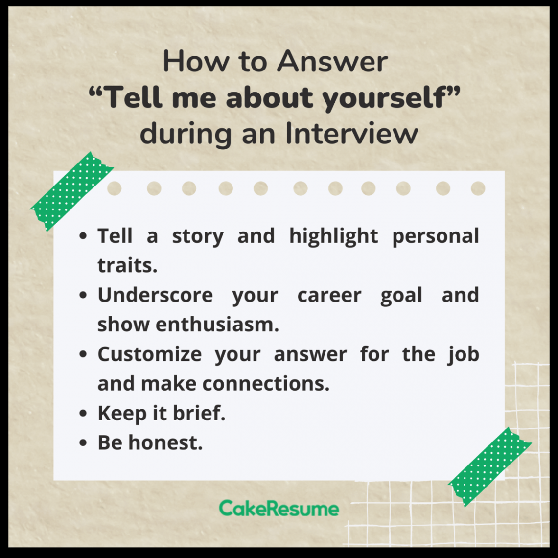 How To Answer “Tell Me About Yourself” (With Interview Examples