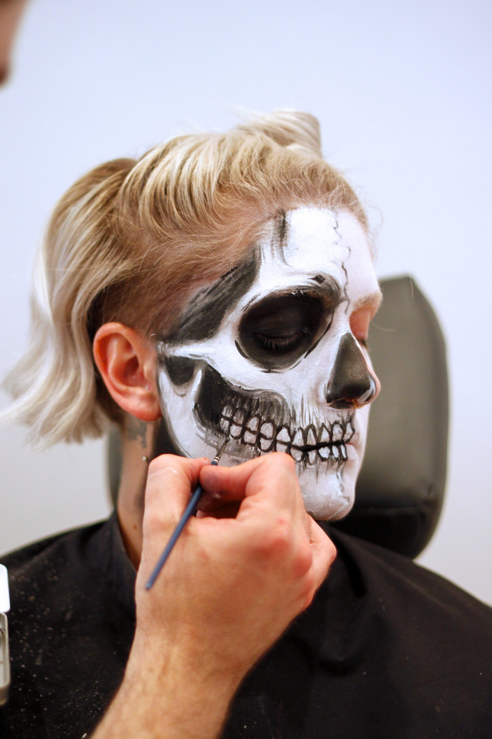 How to create realistic skull makeup - B+C Guides