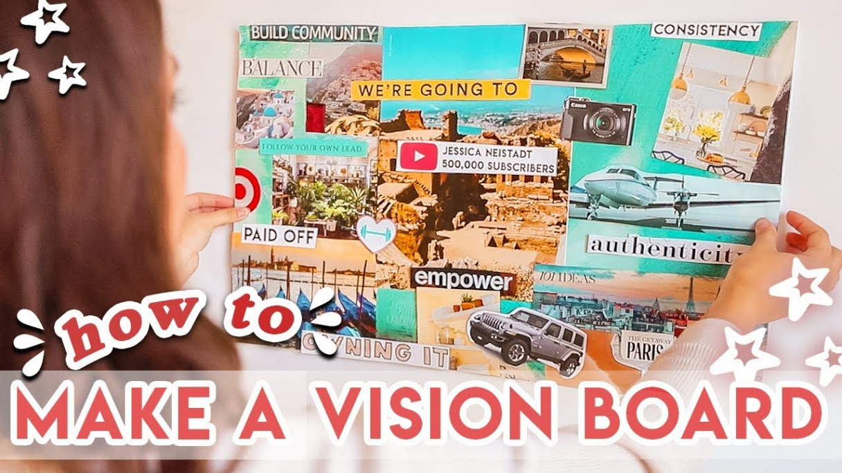 How to Make a Vision Board THAT ACTUALLY WORKS ♡