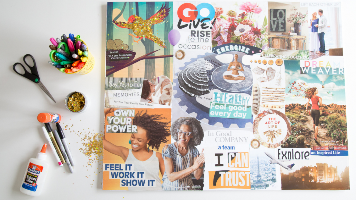 How to Make a Vision Board to Manifest the Life of Your Dreams