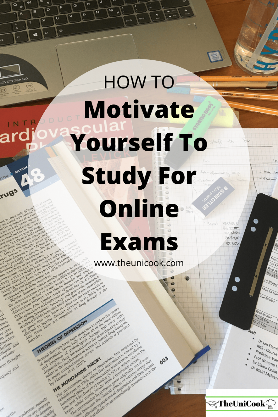 How To Motivate Yourself To Study For Online Exams - TheUniCook