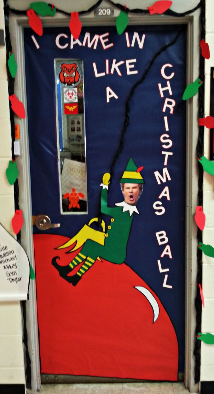 + ideas about Christmas Door on Pinterest  Door Hangers