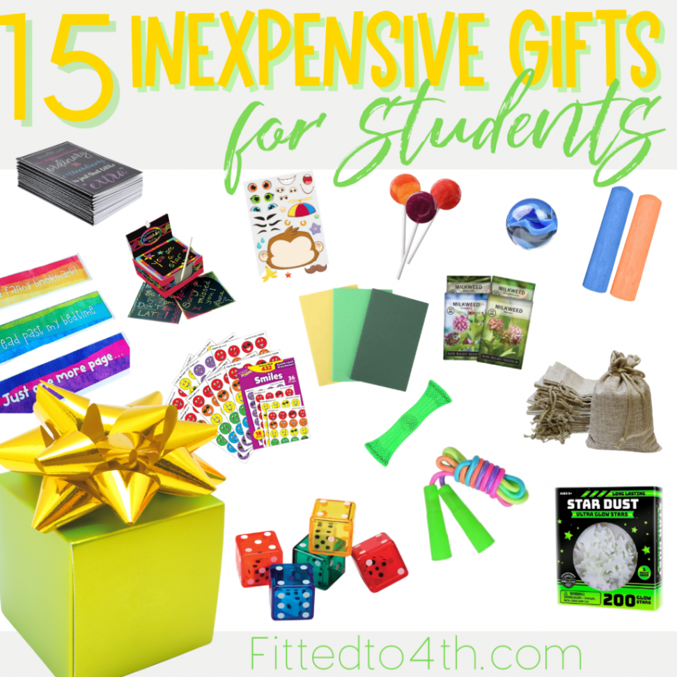 Inexpensive Gifts for Students - Fitted to th