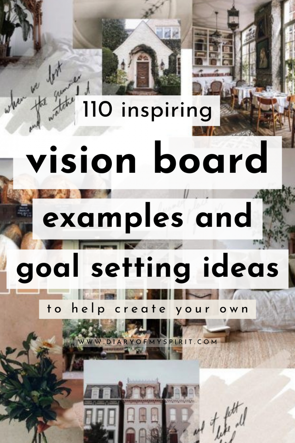 Inspiring Vision Board Examples and Ideas for