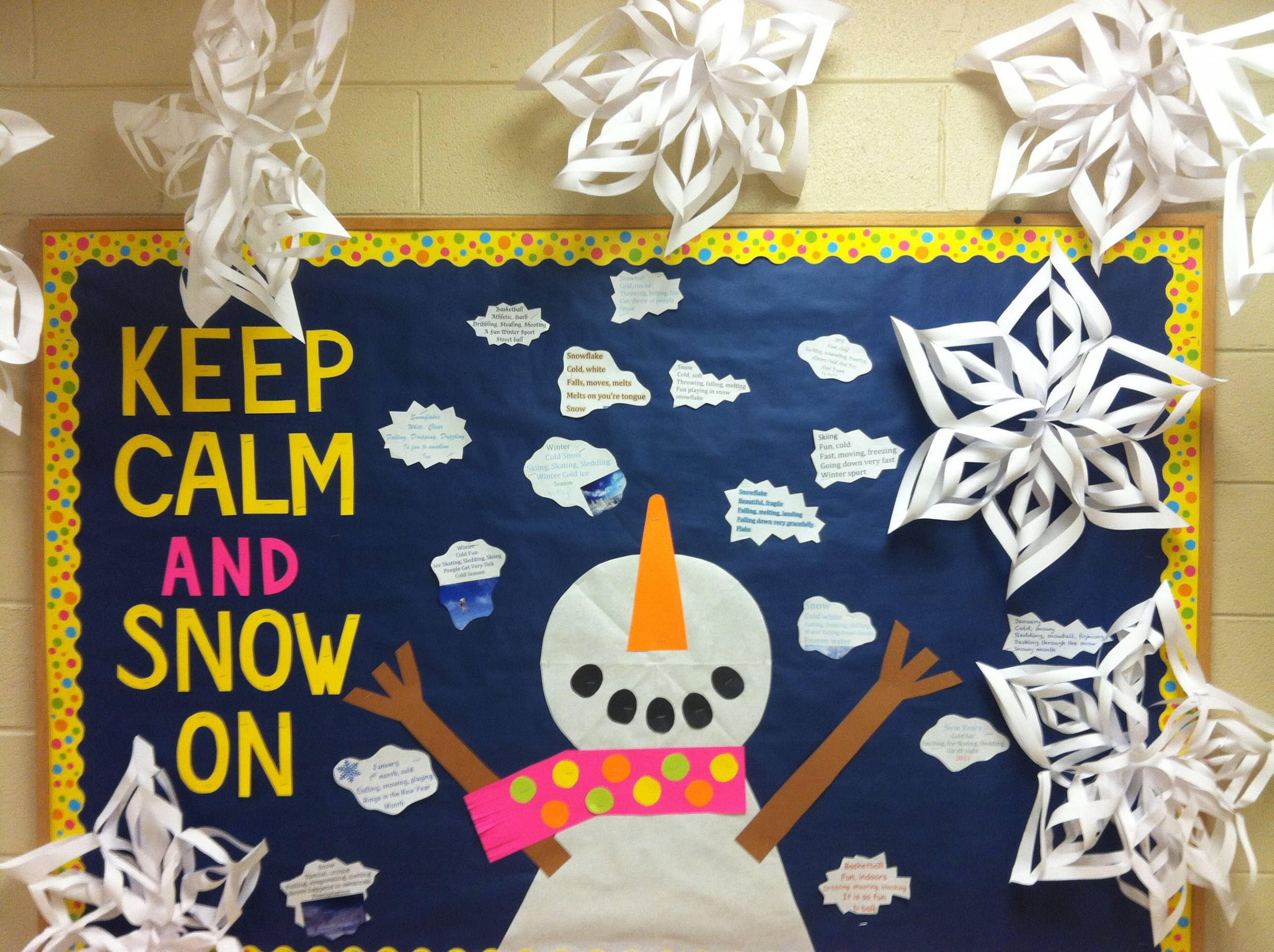 January Bulletin Board  Birthday bulletin boards, Cute bulletin