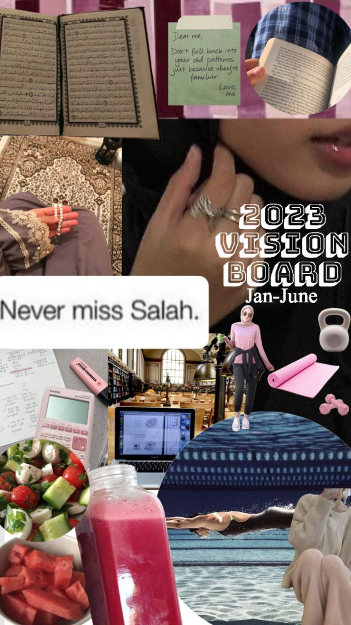 January-June  Vision Board # #visionboad #visionboard