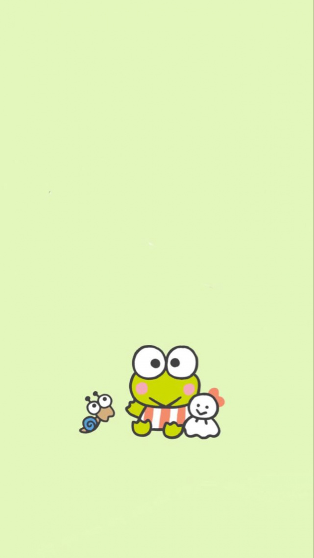 keroppi lockscreen  scult  Keroppi wallpaper, Hello kitty