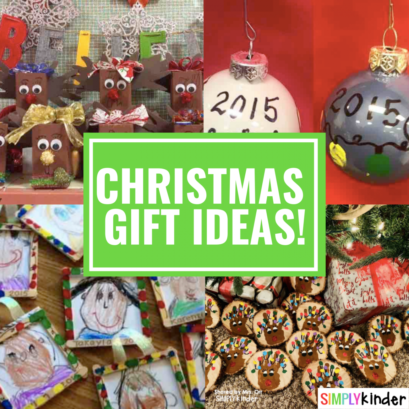 Kindergarten Christmas Gift Ideas - Simply Kinder