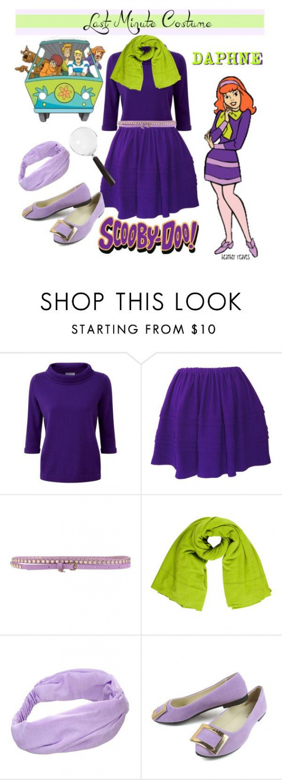 Last-Minute Halloween Costume  Halloween costume outfits, Daphne