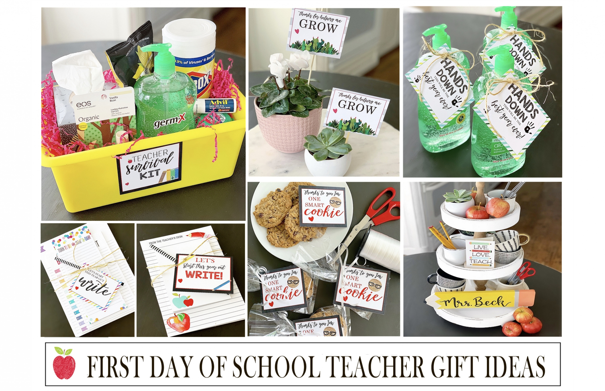 Meet the Teacher and First Day of School Gift Ideas for Teachers