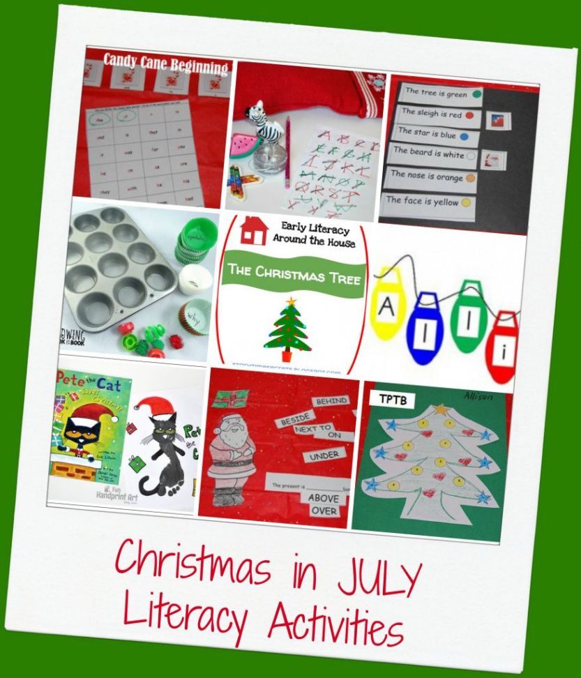 MEGA Christmas in JULY Theme for Preschool! • The Preschool