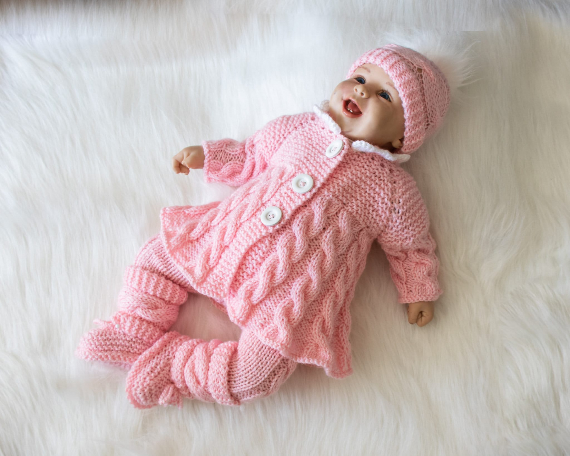 - months Pink baby girl coming home outfit, Baby girl winter