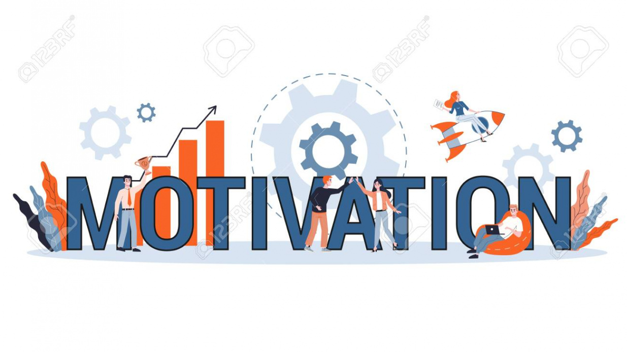 Motivation Horizontal Banner For Your Website