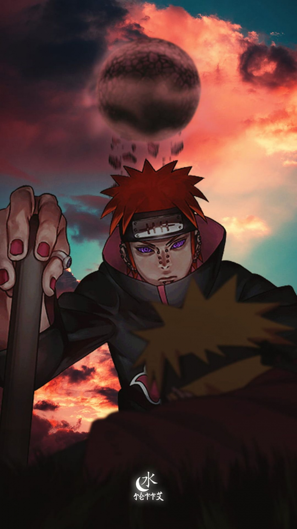 Naruto Pain iPhone Wallpapers -Top  Best Naruto Pain iPhone