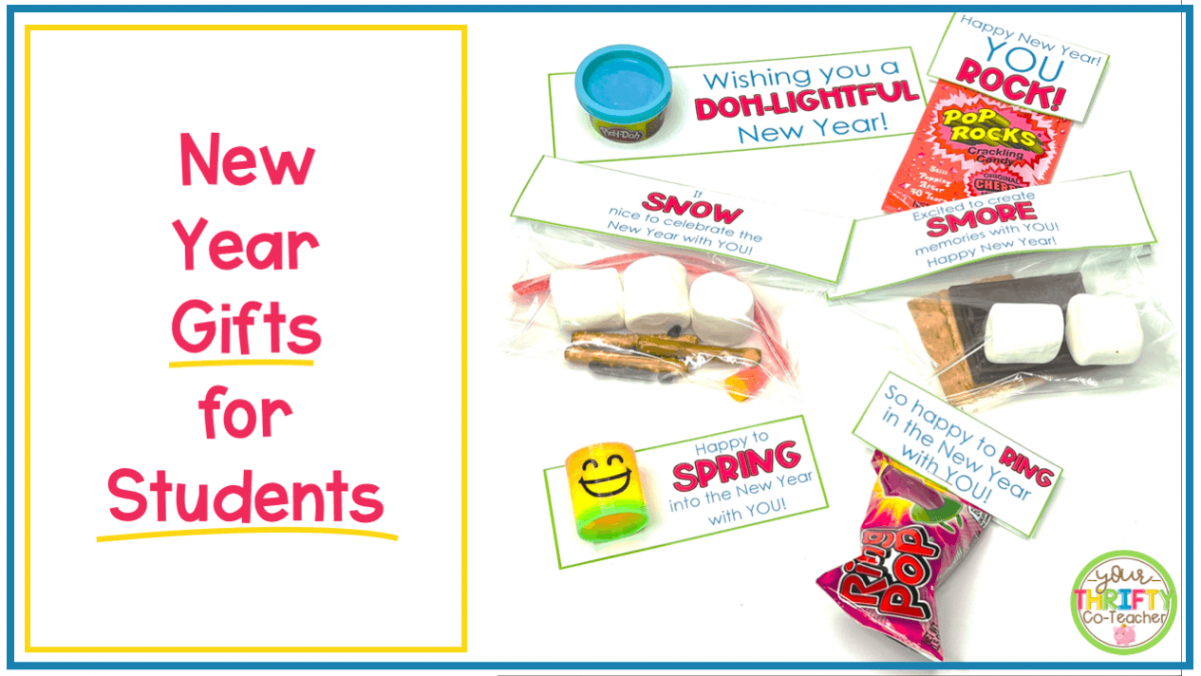 New Year Gift Ideas for Students - Your Thrifty Co-Teacher