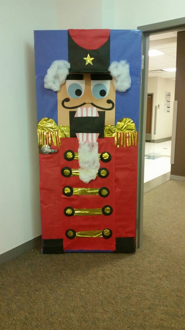 Nutcracker classroom door decoration DIY  Door decorations