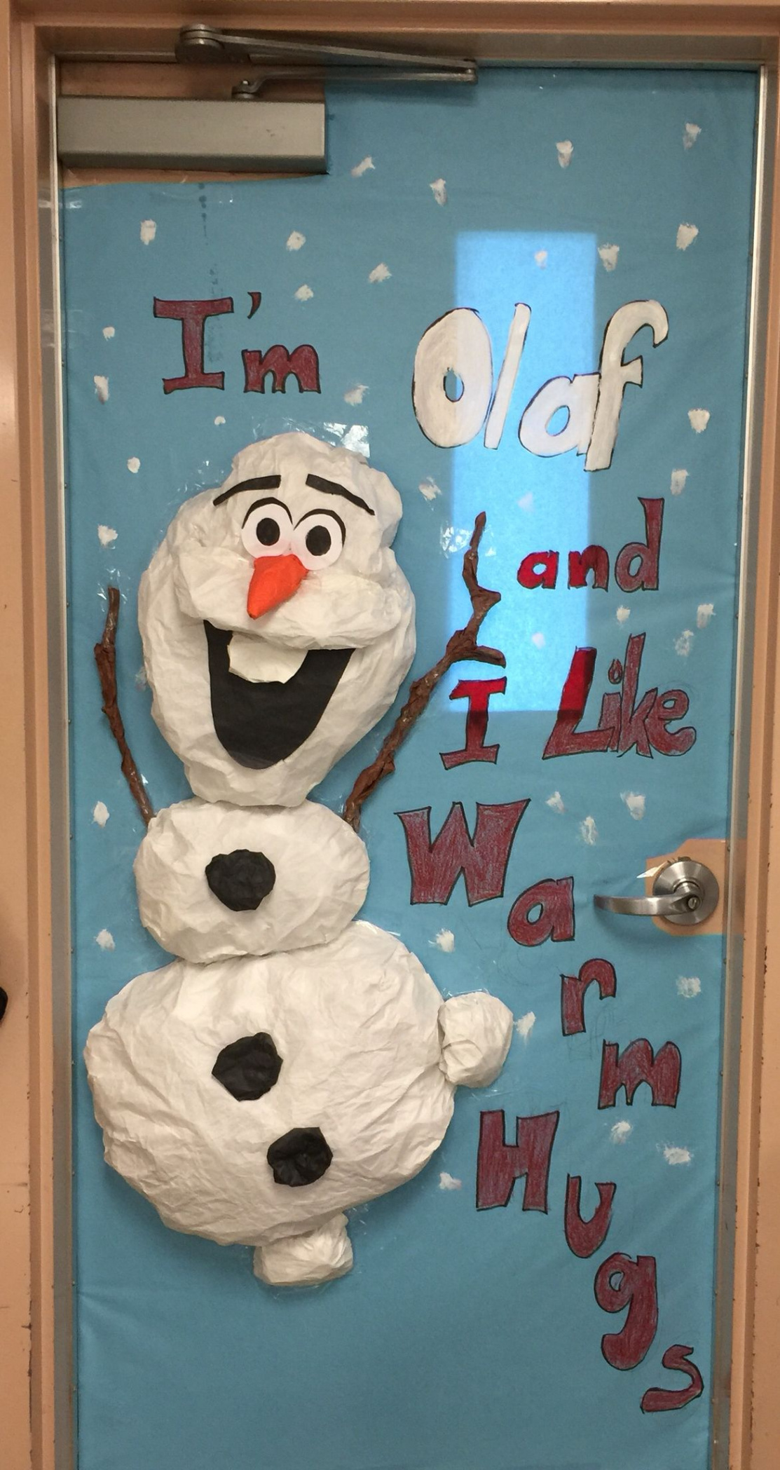 OLAF Classroom Door Decoration v - Aikotopia