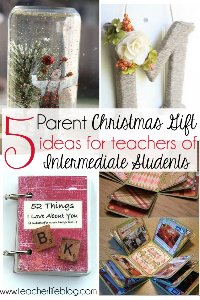 Parent Christmas Gift Ideas for Upper Elementary Classrooms! -