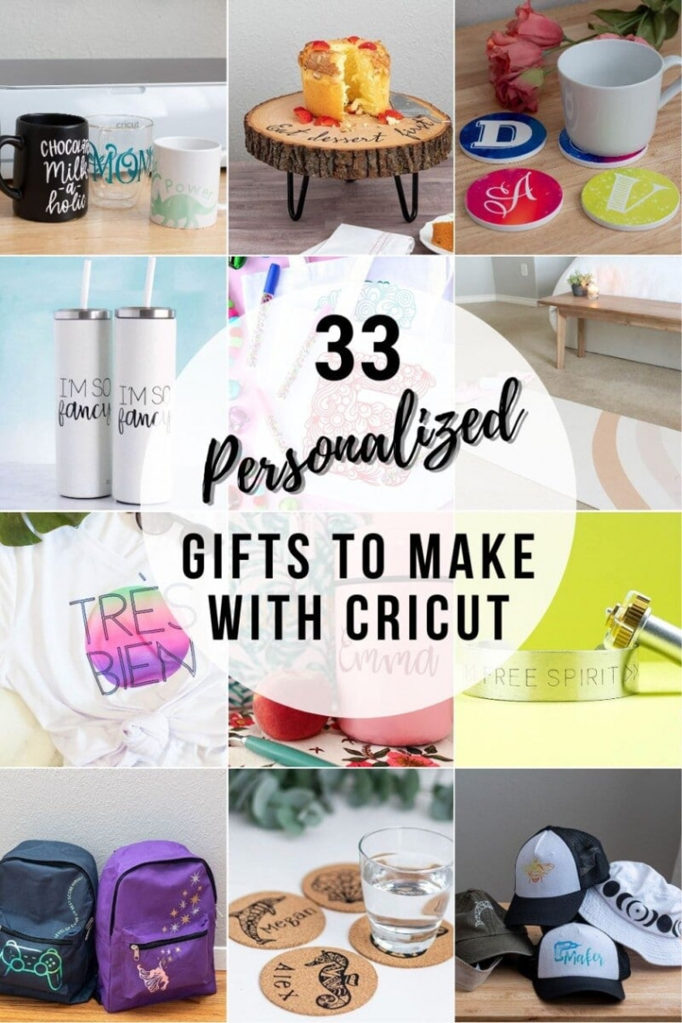 Personalized Gifts To Make With Cricut - Anika