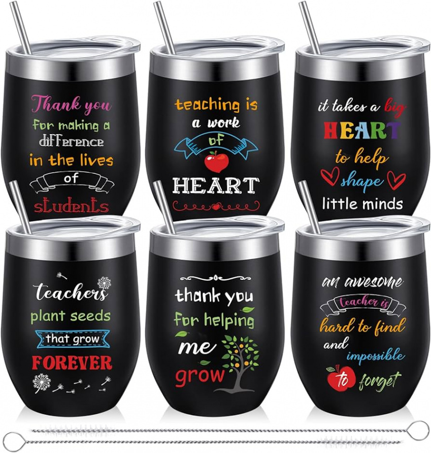 Pieces Teacher Gifts Teacher Tumbler Bulk oz Stainless Steel