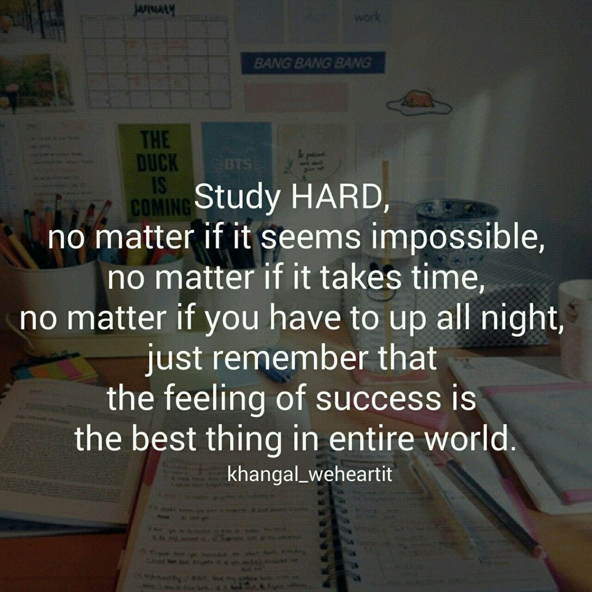 Pin by Hadeel Amer on منوعات  Study hard quotes, Study motivation