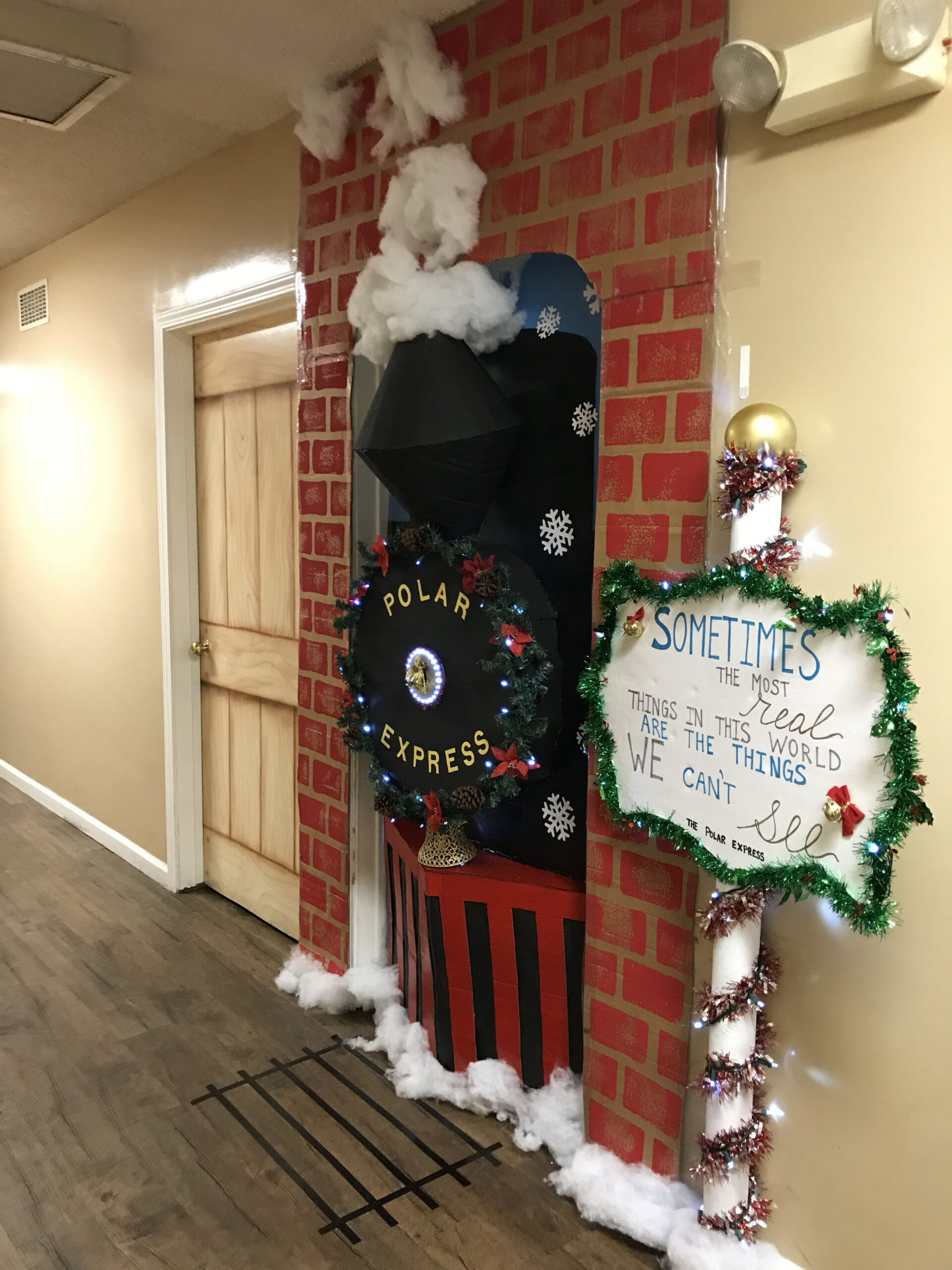 Polar express door