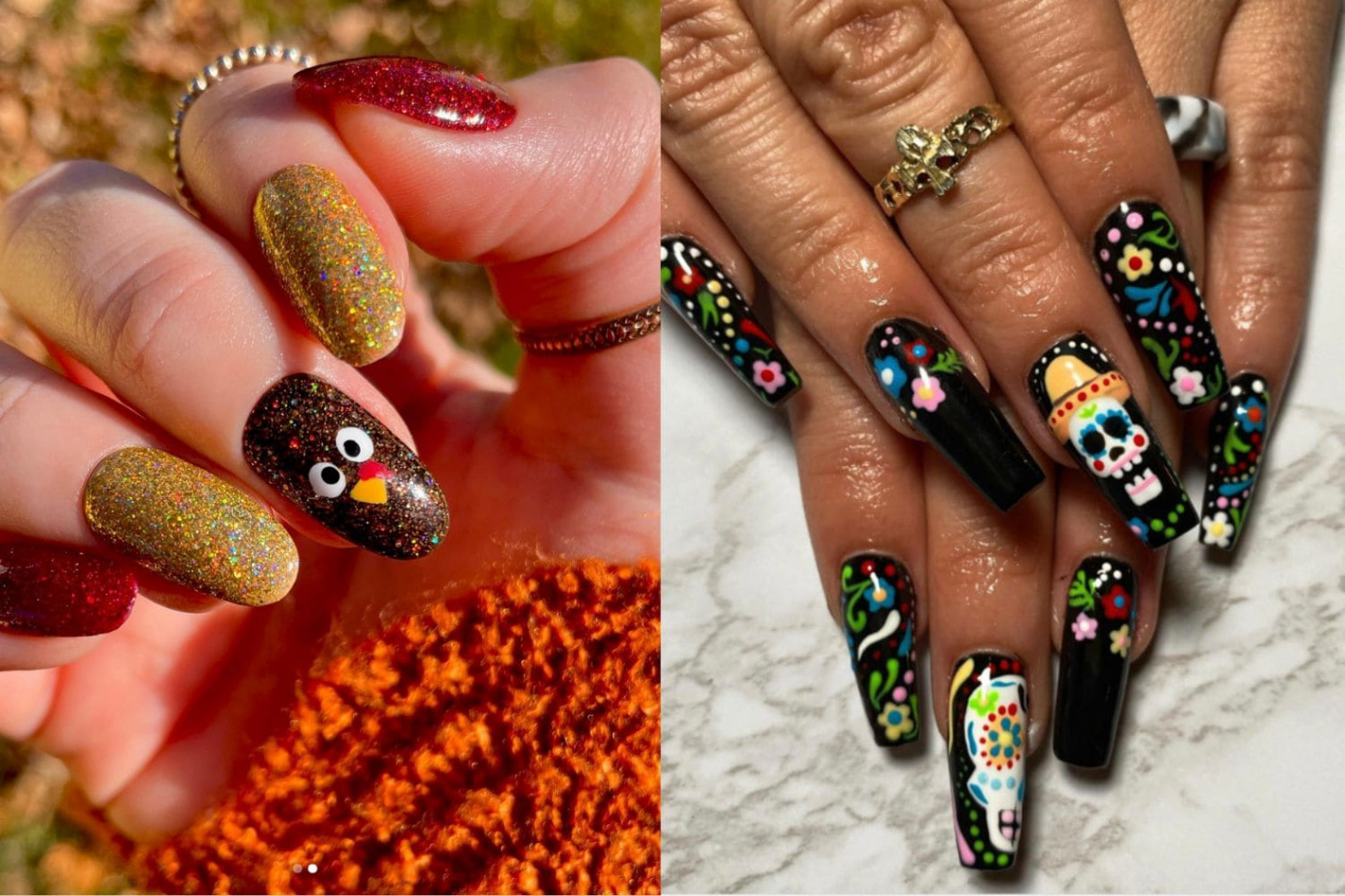 Pretty November Nail Design Ideas Perfect for Fall  Darcy