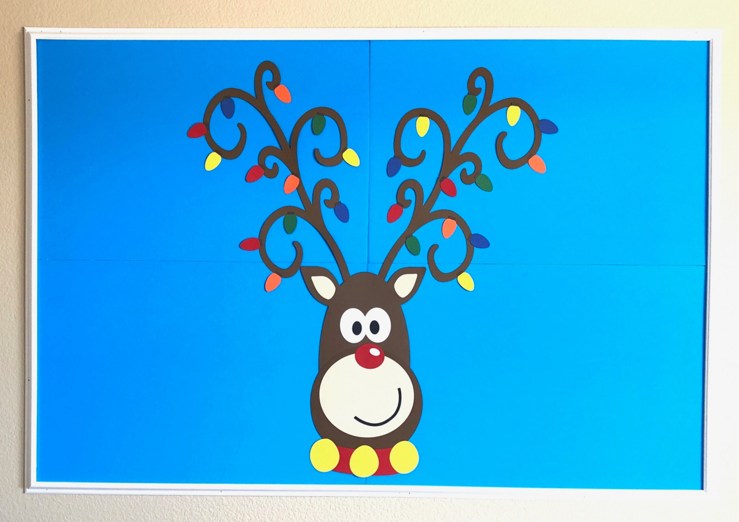 Reindeer Bulletin Board Christmas Bulletin Board Reindeer - Etsy