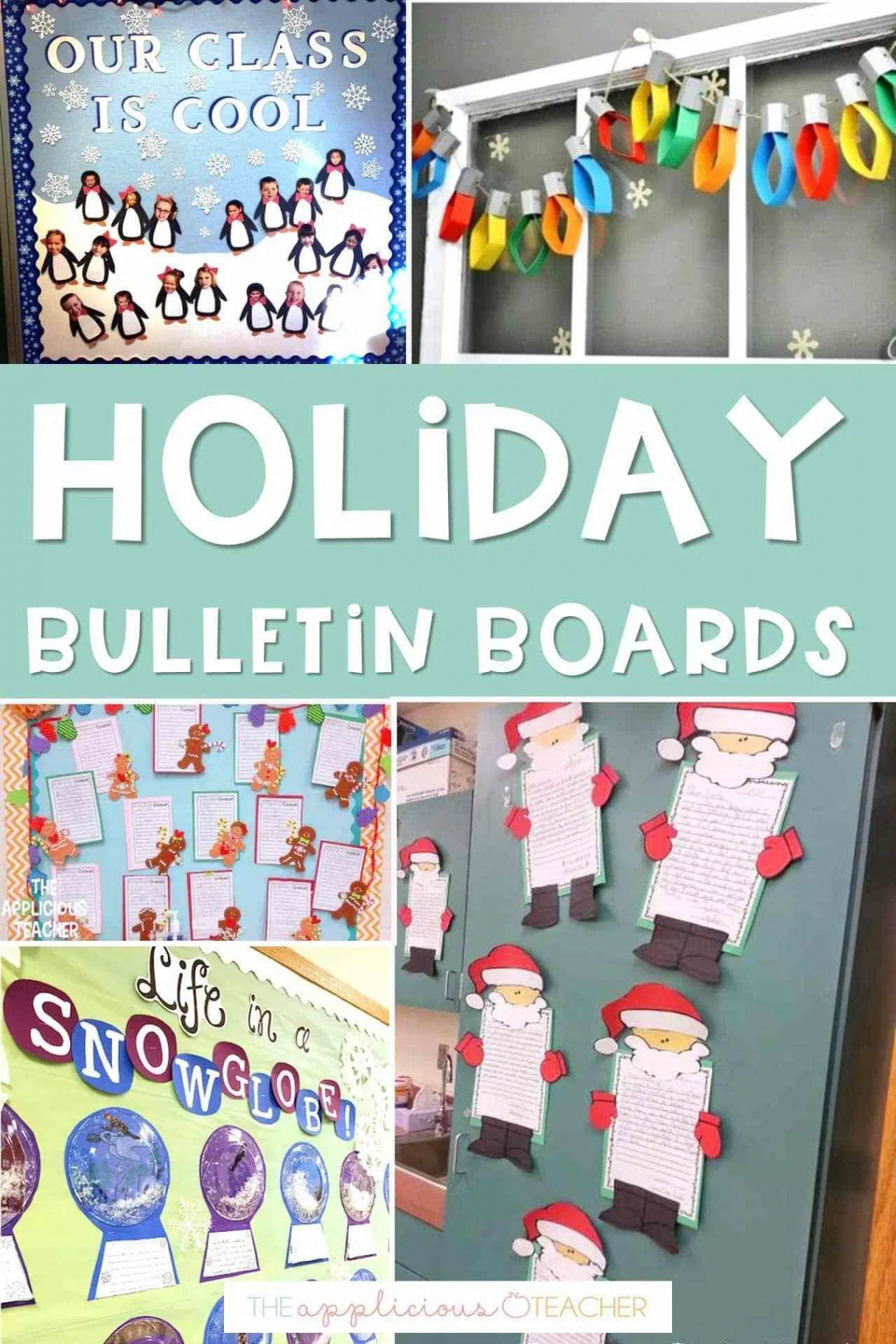 Simple Holiday Bulletin Board Ideas  Holiday bulletin boards