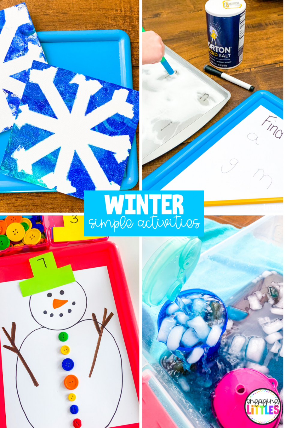 Simple Winter Activities for Preschool - Engaging Littles