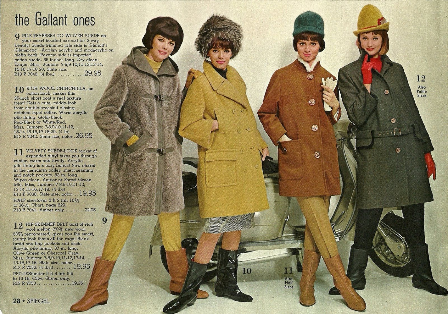 Sixties fashion was so cool and classy