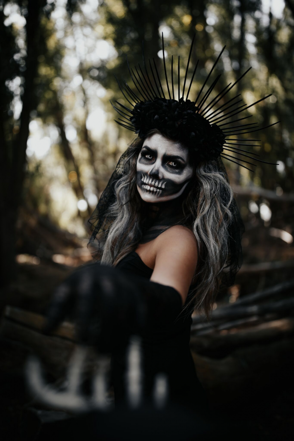 skeleton queen makeup  Halloween photography, Halloween