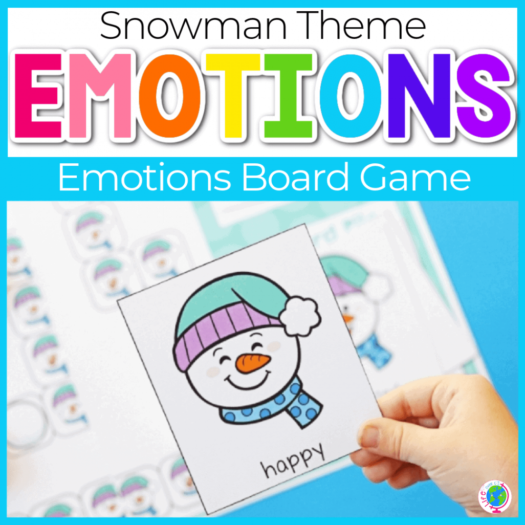 Snow Theme Social Emotional Activities for Preschoolers - Life