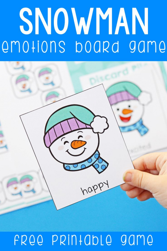 Snow Theme Social Emotional Activities for Preschoolers  Winter