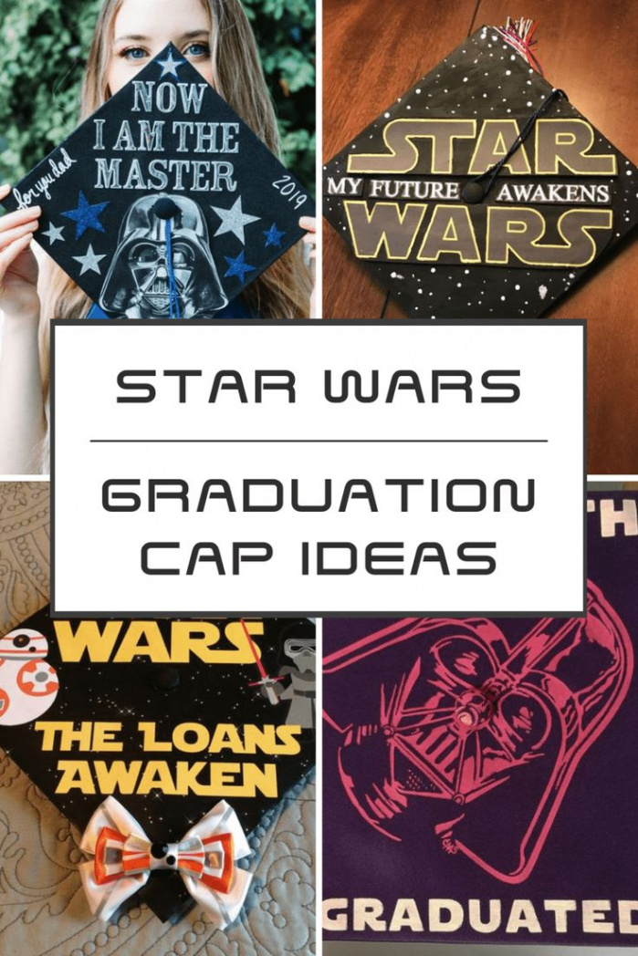 Star Wars Graduation Caps in   Graduation cap, Graduation cap