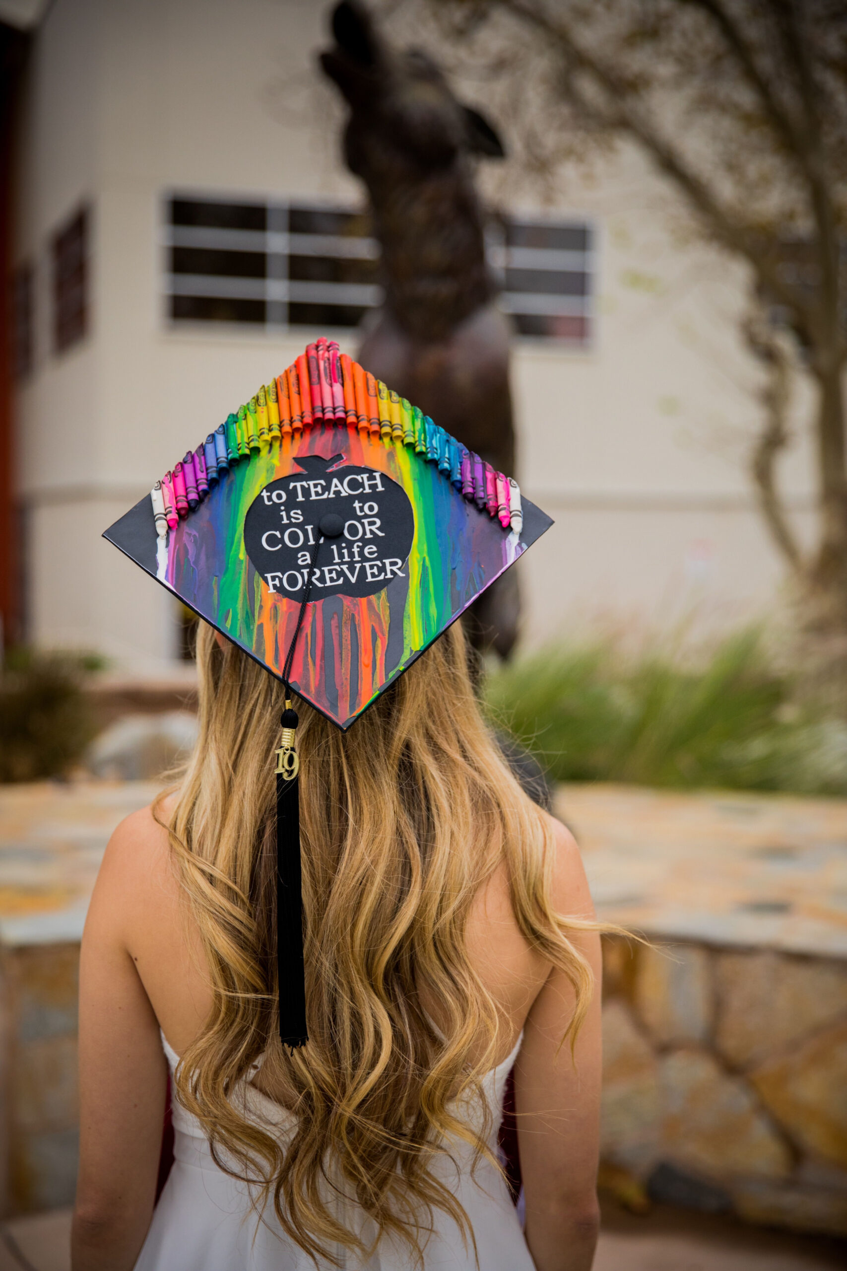 Teacher Grad Cap  College graduation cap decoration, Graduation