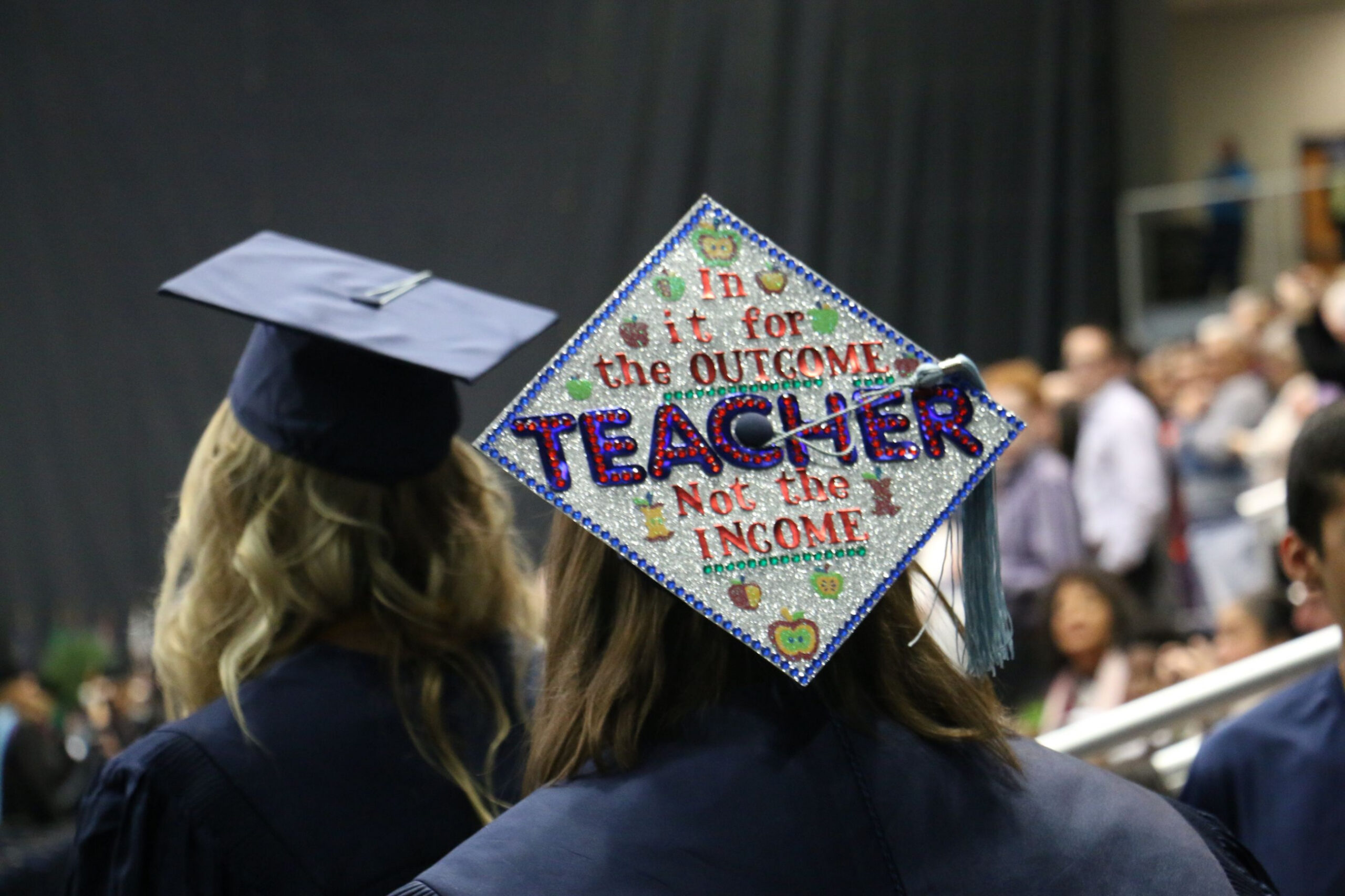 Teacher mortarboard design