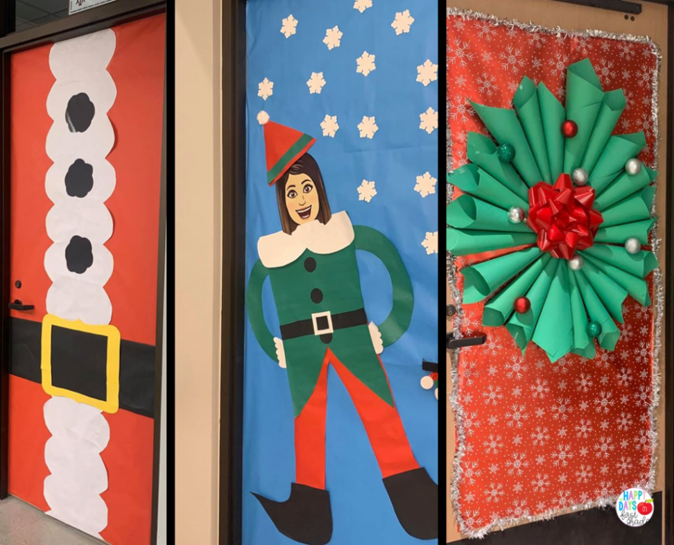 The Best Christmas Doors  Happy Days in First Grade