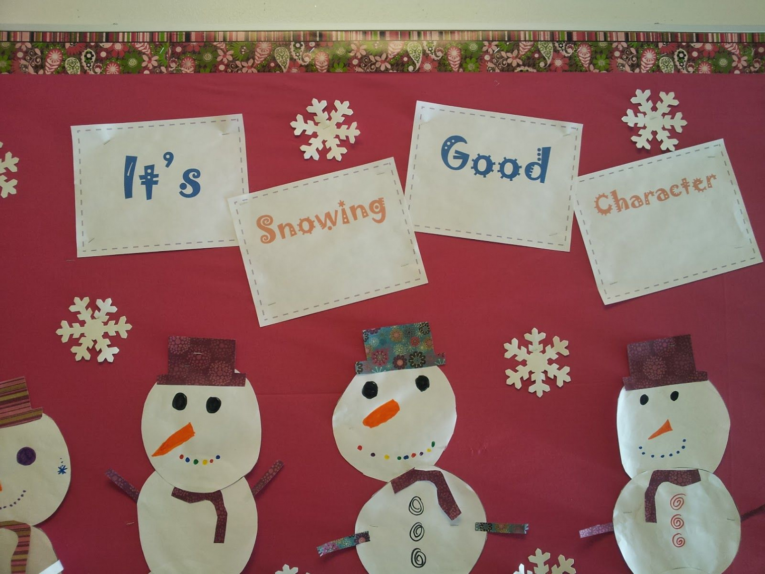 The Stylish School Counselor: Winter Bulletin Board  Winter