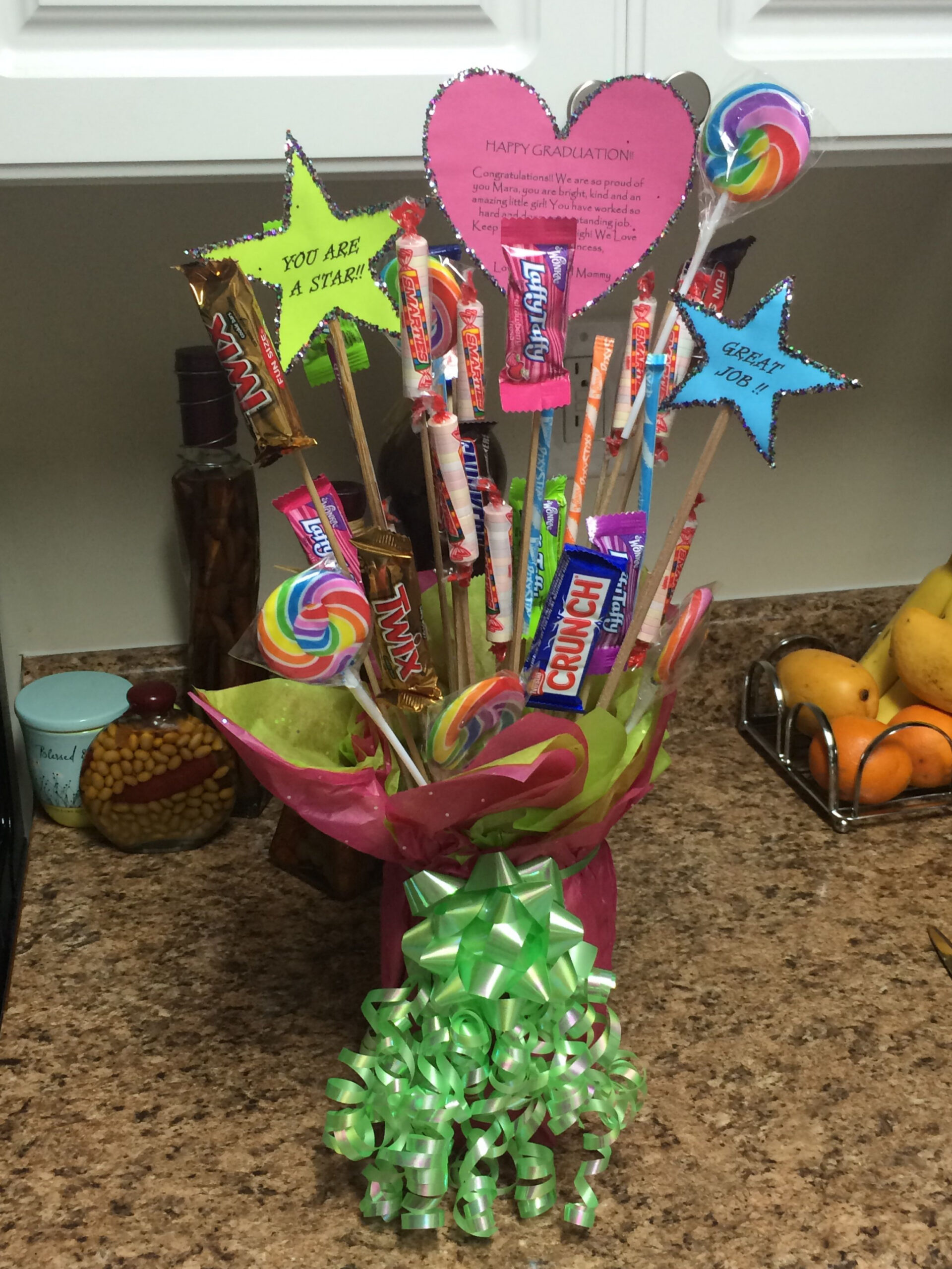 This is a gift bouquet I made for my daughter