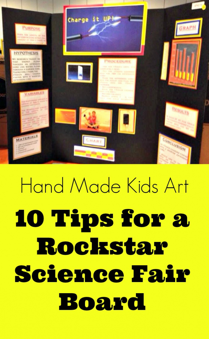 Tips for a Rockstar Science Fair Board - Innovation Kids Lab