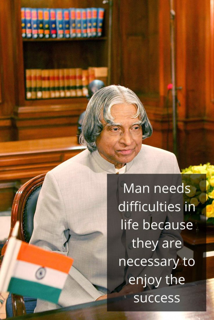 UPSC Motivation Wallpaper- APJ Abdul Kalam  Motivation, Success