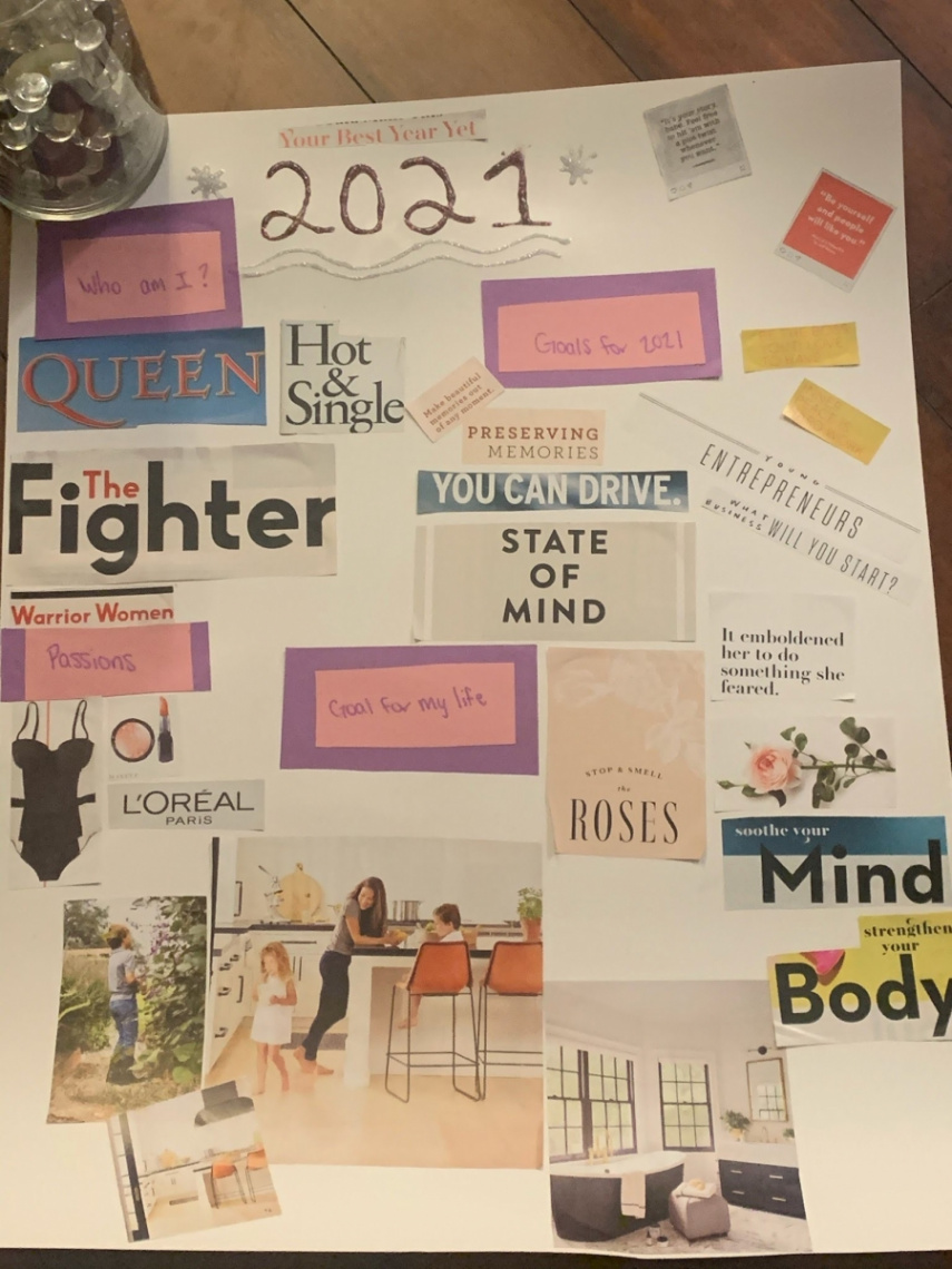 Vision Board Project  Youth Outreach Services