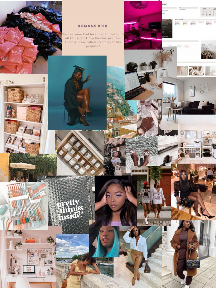 Vision Board wall paper  Desktop wallpaper art, All things